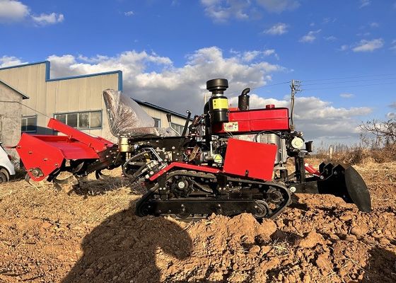 Tractor de arrastre agrícola compacto de 25 caballos de fuerza Mini Dozer Tractor de arrastre