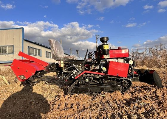 Microcultivador multifuncional de 25 HP Tractor de triturador rotativo Tractor compacto Trencher