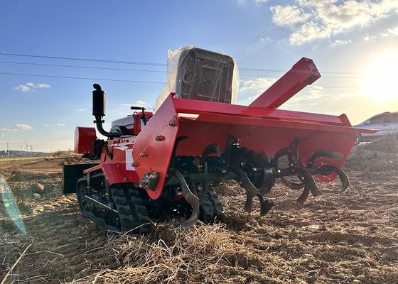 Cultivador de granja Tiller giratorio Rastreador agrícola Mini tractor 25 CV