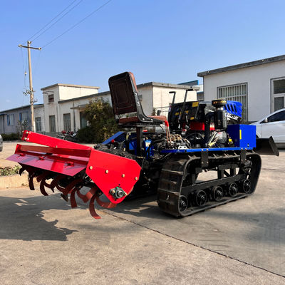 2024 Nuevo tractor de caucho de pista de rastreo tractor de granja de rastreo mini tractor 4x4 agricultura mini tractor de rastreo para la venta