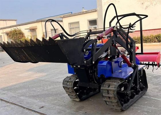 Tractor de jardín Mini Crawler de 25 caballos de fuerza 35 caballos de fuerza Tractor de jardín de pista de goma Certificado CE