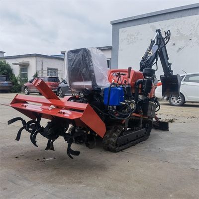 Tractor de tierra seca / tierra seca diesel Mini Crawler 35HP 25HP con cuchilla de dozer