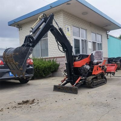 Tractores Mini Crawler Tractor Mini 4x4 Crawler Tractor25/30/35HP Tractor Crawler con cargador frontal