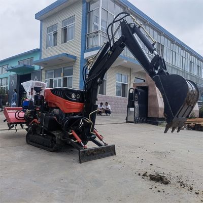 Tractores Mini Crawler Tractor Mini 4x4 Crawler Tractor25/30/35HP Tractor Crawler con cargador frontal