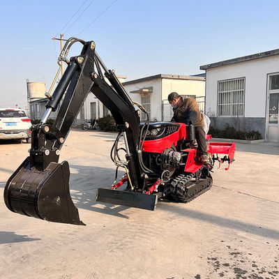Tractor pequeño de caballos de fuerza con motor diésel Mini tractor agrícola resistente y productivo