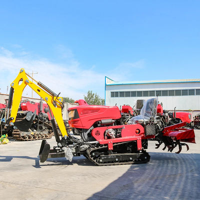 Nuevo diseño mini tractor mayorista 25HP 35HP tractor de rastreo agrícola China pequeño tractor de rastreo