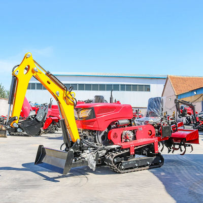 Nuevo diseño mini tractor mayorista 25HP 35HP tractor de rastreo agrícola China pequeño tractor de rastreo