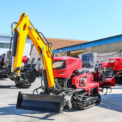 Nuevo diseño mini tractor mayorista 25HP 35HP tractor de rastreo agrícola China pequeño tractor de rastreo