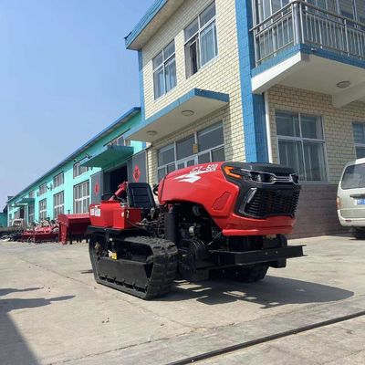 Equipo de cultivo de tractor de arrastrador compacto multifunción con cargador y retroexcavadora