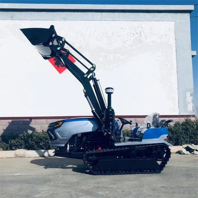 Tractores de pista de motor diesel de 50 CV 60 CV con cargador