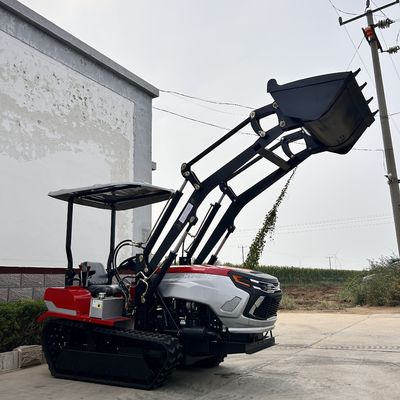 Tractores de pista de motor diesel de 50 CV 60 CV con cargador