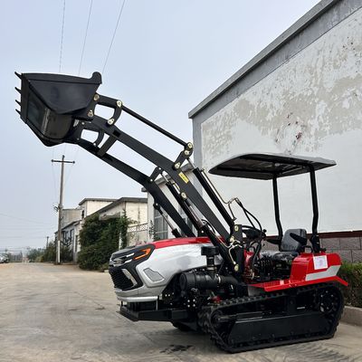 Tractor pequeño de rastreo de 50 CV 60 CV cultivador de excavadores de potencia para tierras de arroz