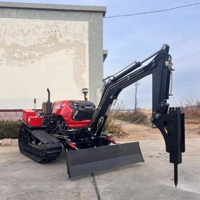 Multipurpose 50HP Tractor de tierra seca Mini Utilidad Cultivador Dozer