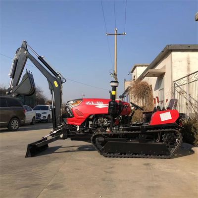 Los tractores de tierra seca de 50 CV con excavadora