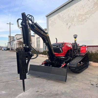 Mini tractor de 50 caballos de fuerza cultivador rotativo excavadora maquinaria agrícola