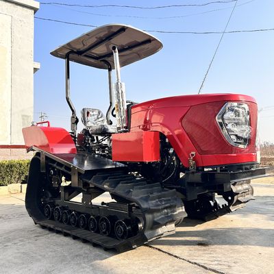 80 HP excavadora cultivador tractor maquinaria agrícola multifunción