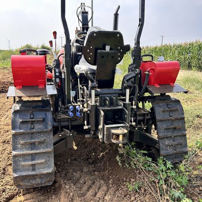 Agricultura Tractor de rastreo de 80 CV Mini cultivador totalmente automático Bulldozer