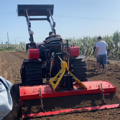 Tractor anfibio de 80 caballos de fuerza, tractor de tierra cultivada