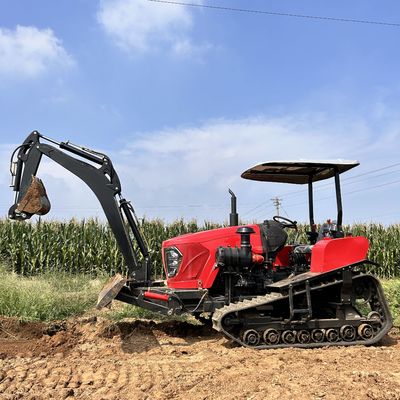 Maquinaria agrícola Tractor agrícola de 80 CV con cabina o con techo