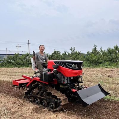 SDHANYUE 25HP Tractor de equipo de granja pequeña Tractor de rastreo compacto