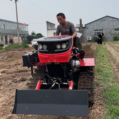 Tractor de campo de arroz de 25 CV de uso múltiple / pequeños tractores agrícolas