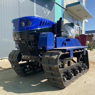 Tractor compacto micro de 35 CV cultivador de jardín rotativo tractor con cubo de excavadora