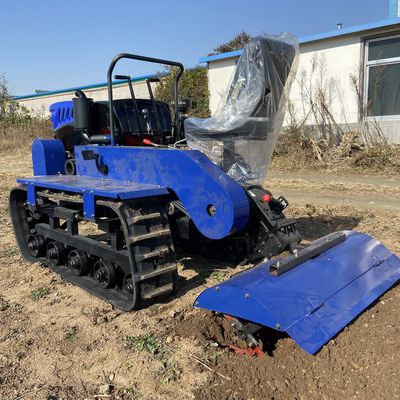 Tractor compacto micro de 35 CV cultivador de jardín rotativo tractor con cubo de excavadora
