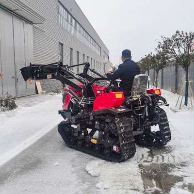 Tractor compacto de 50 CV con cargador frontal
