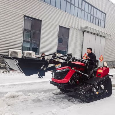 OEM ODM Tractor de ganado / Mini Tractor de 50 CV con cubo de extremo delantero