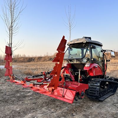 Tractor Mini Dozer de 120 caballos de fuerza Máquina agrícola / Fertilizante de zanja Tractor de rastreo
