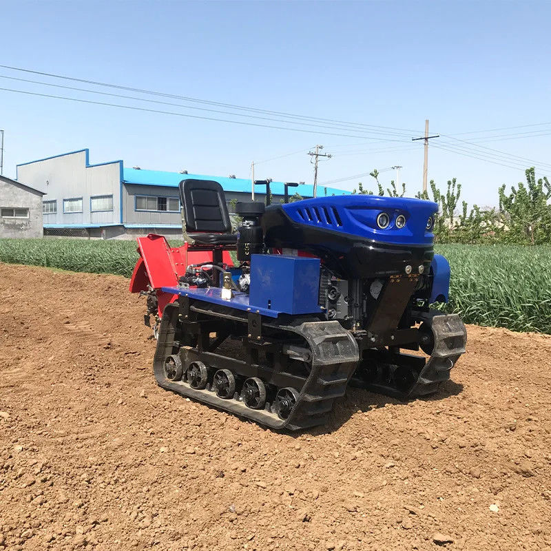 Tractores agrícolas de 2 ruedas de caucho de pista de arroz 25hp 35 hp 50 hp 60 hp