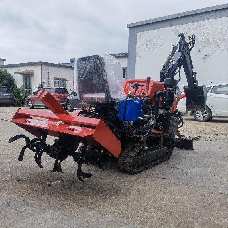 Tractor de arrastramiento para el relleno de la zanja de la maleza 25hp 35hp Tractores de arrastramiento agrícolas