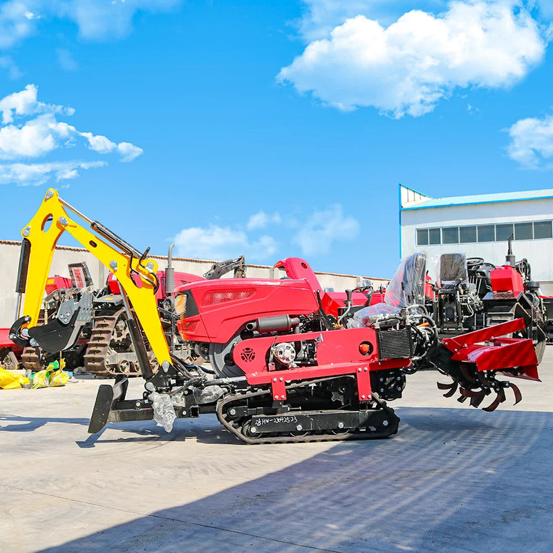 Nuevo diseño mini tractor mayorista 25HP 35HP tractor de rastreo agrícola China pequeño tractor de rastreo