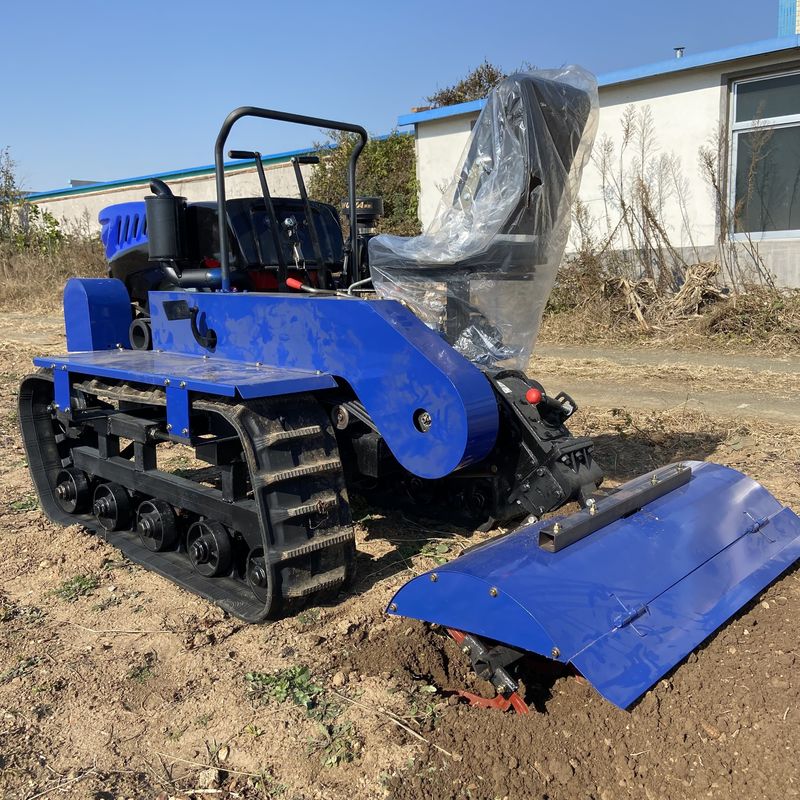 Tractor compacto micro de 35 CV cultivador de jardín rotativo tractor con cubo de excavadora