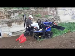 Tractor de trepadora de 35 CV con cargador